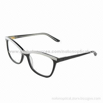 Acetate Optical Frames with Italy Material for Women, OEM/ODM Orders Welcomed